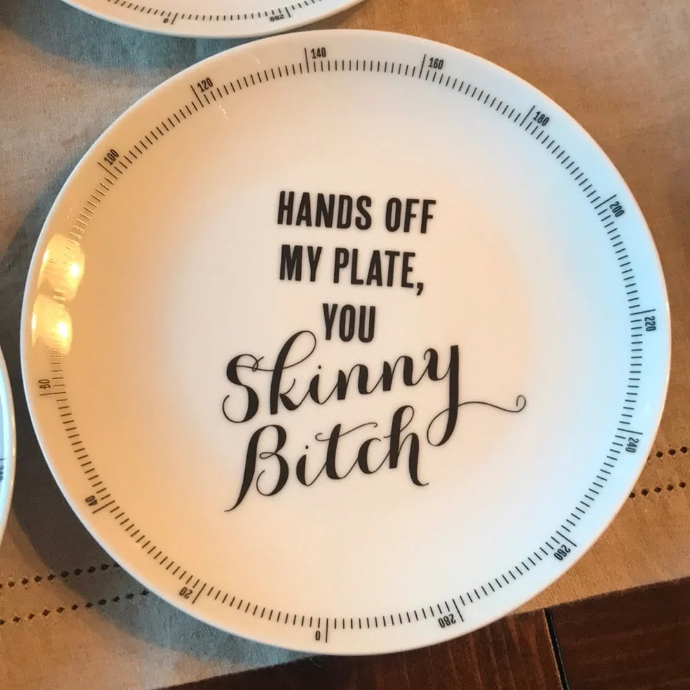 Z Gallerie Weight for Dessert Plate Set
